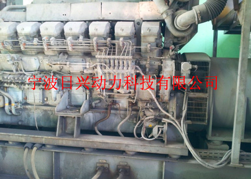 三菱R16柴油發(fā)動機(jī)后部裝置的檢測、修理